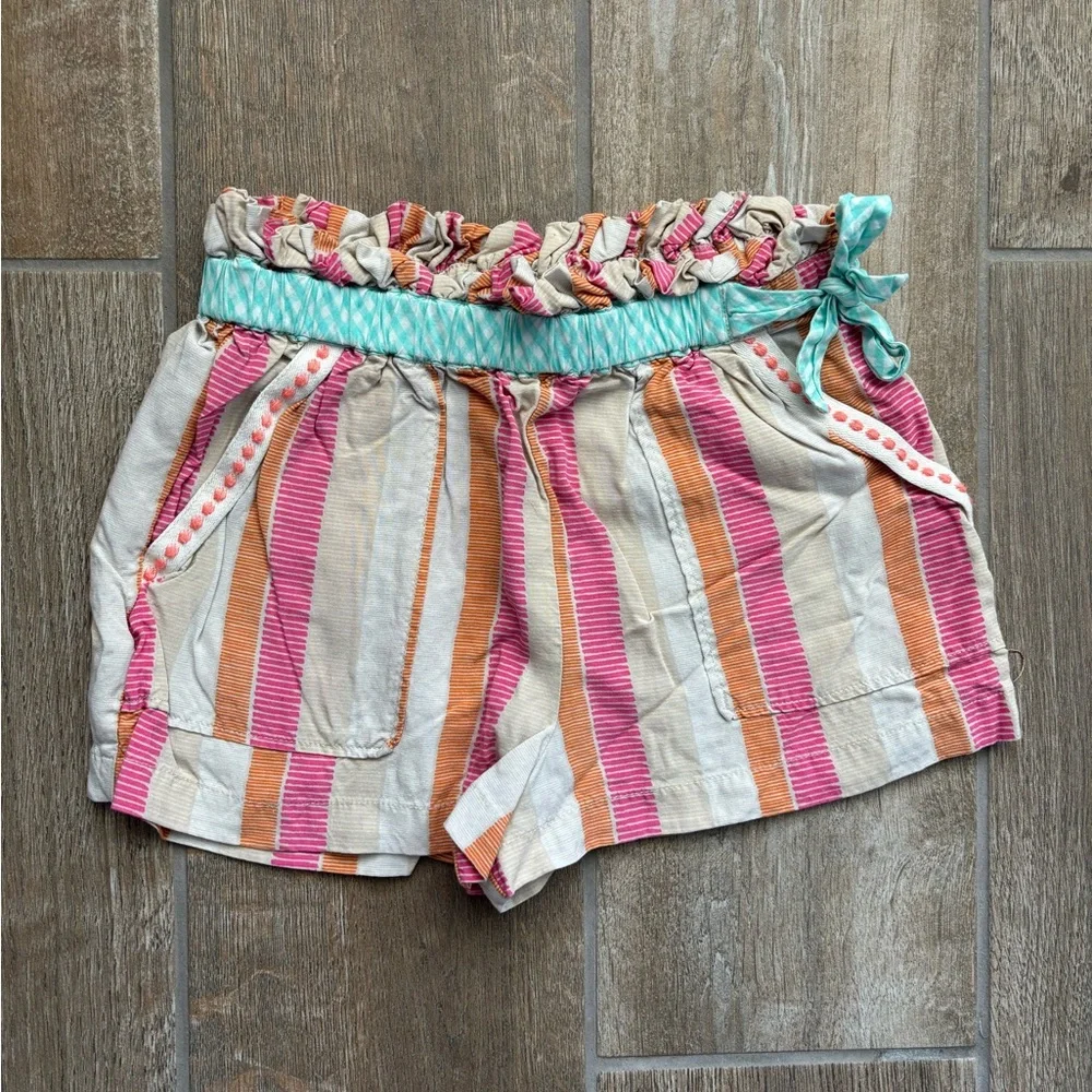 Girls' Matilda Jane Floral Graphic Top and Striped Shorts Set Size 4 - Picture 6 of 12